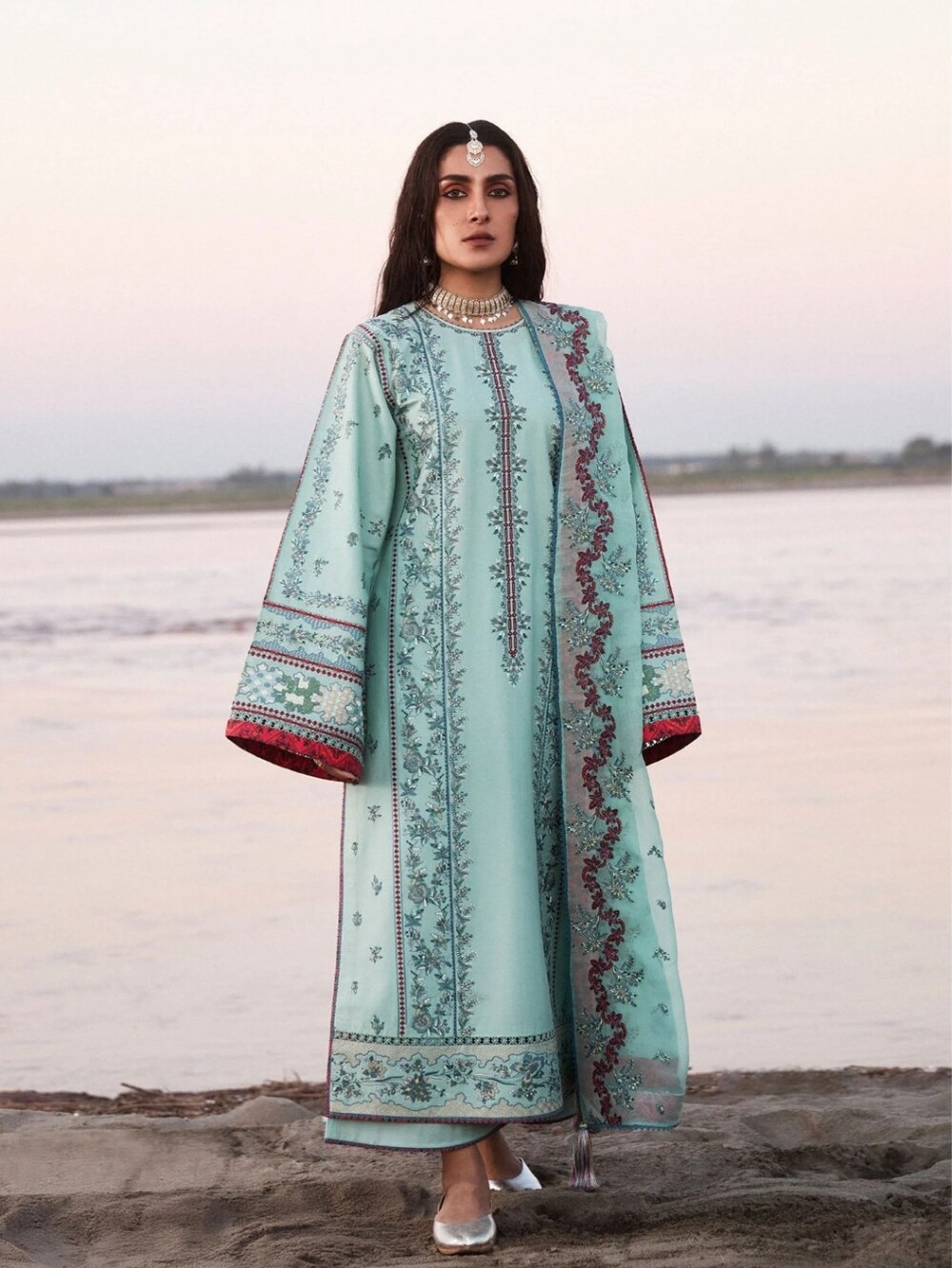 Hussain Rehar Designer Dress